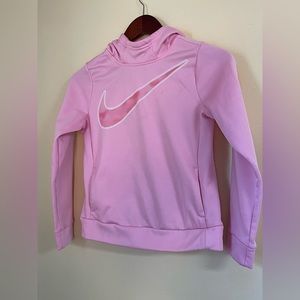 Nike Girls Pink Hoodie Size M